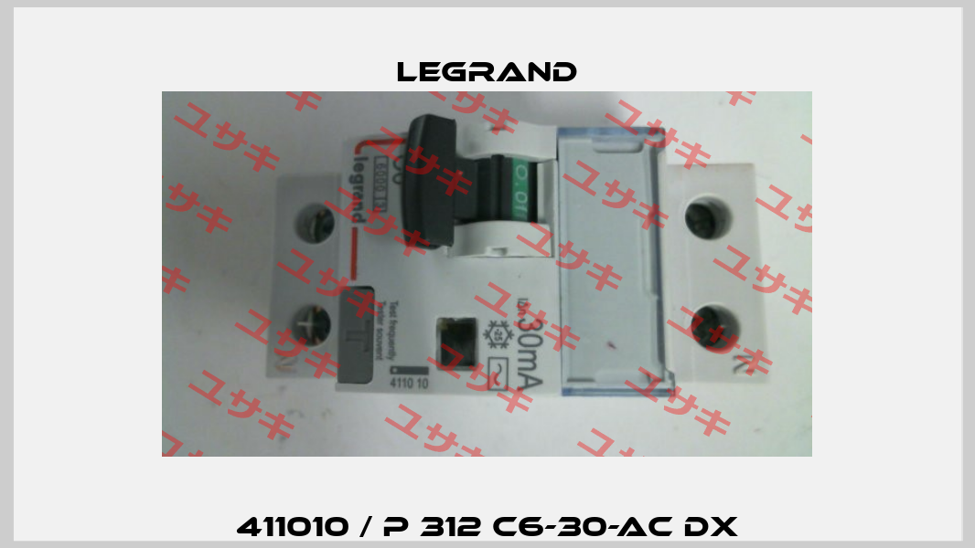 411010 / P 312 C6-30-AC DX Legrand