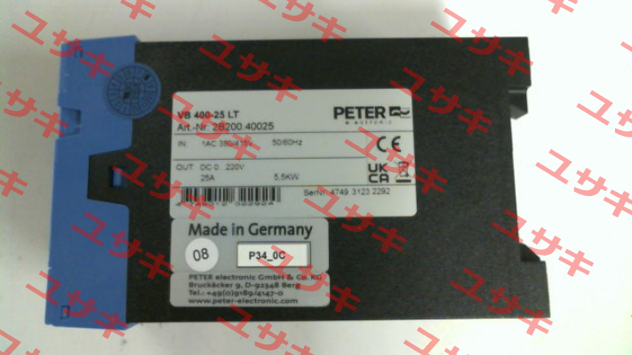 2B200.40025 / VB 400-25 LT Peter Electronic