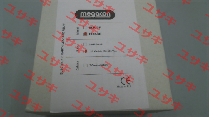 ELR-3C 110 VAC/DC 220-400 VAC / 604030 Megacon