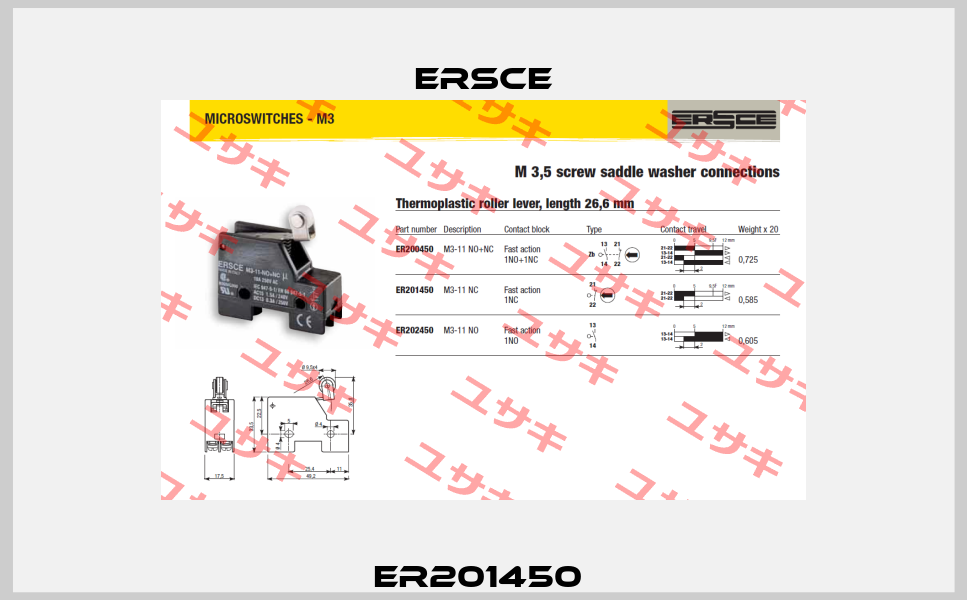 ER201450  Ersce