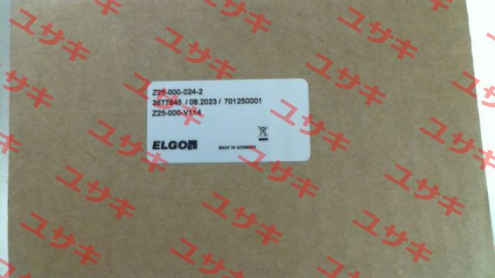 Z25 - 000 - 024 - 2 Elgo