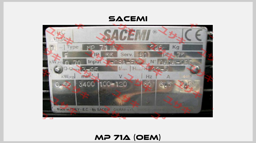 MP 71A (OEM) Sacemi