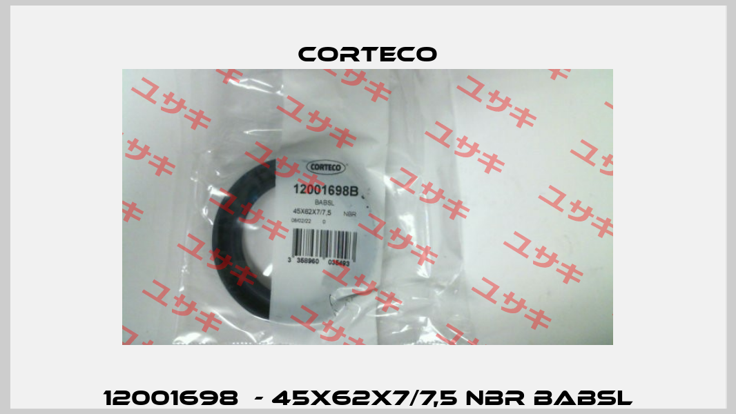 12001698  - 45X62X7/7,5 NBR BABSL Corteco