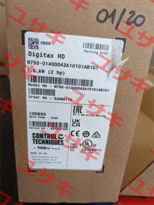 M750-01400042A10101AB101 Nidec