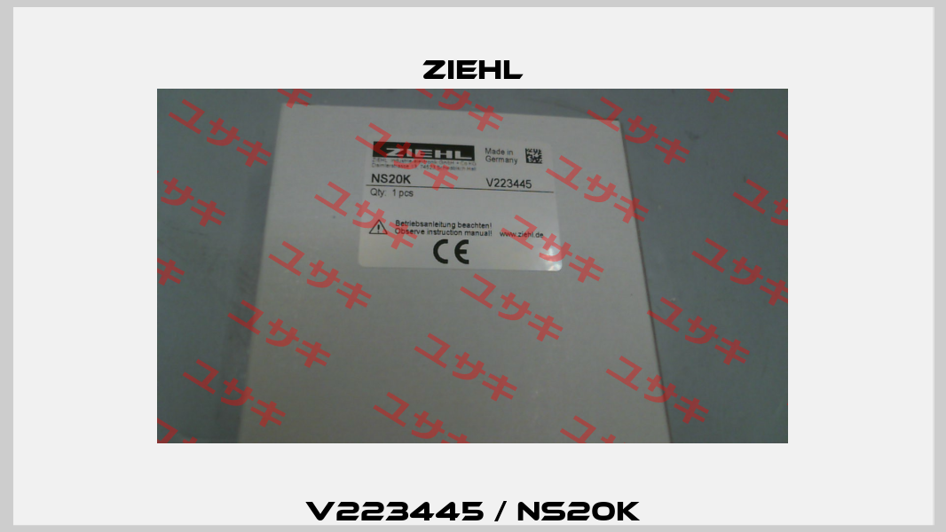 V223445 / NS20K Ziehl