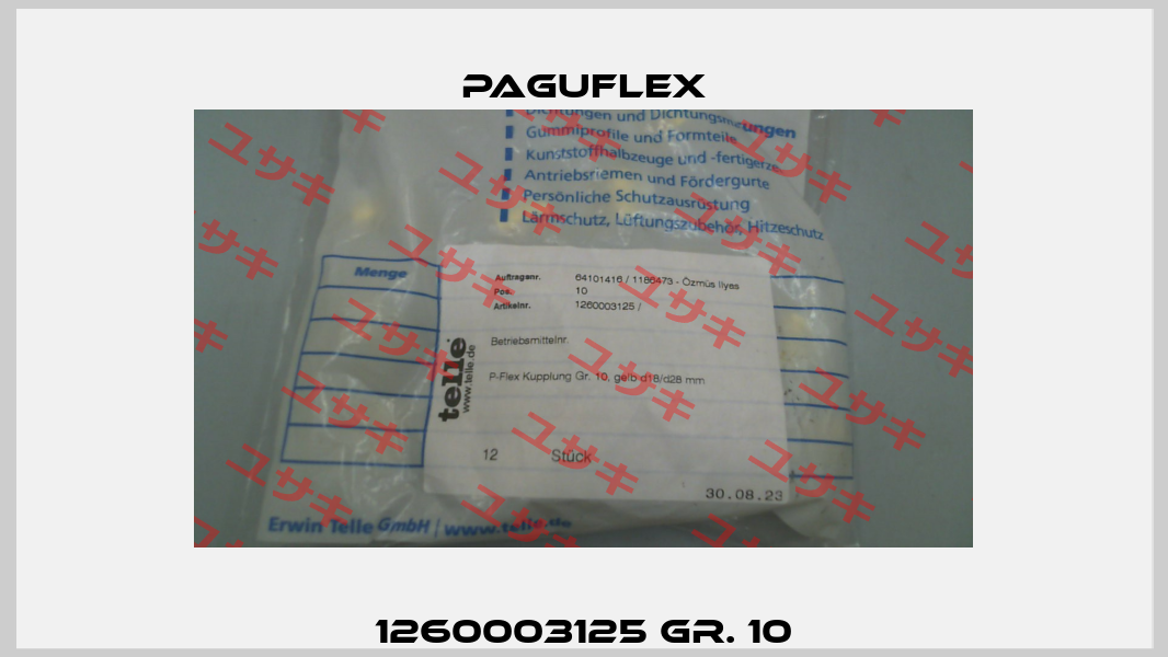 1260003125 Gr. 10 Paguflex