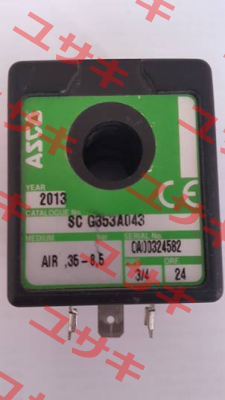 SCG353A043 24V DC, Product N: TBA-ASCO  Asco