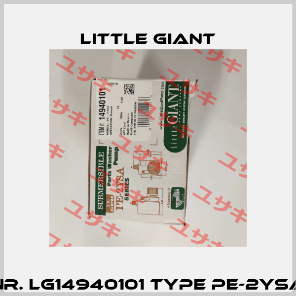Nr. LG14940101 Type PE-2YSA Little Giant