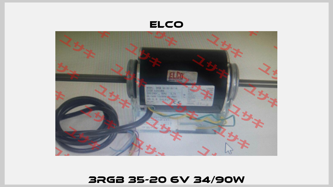3RGB 35-20 6V 34/90W Elco