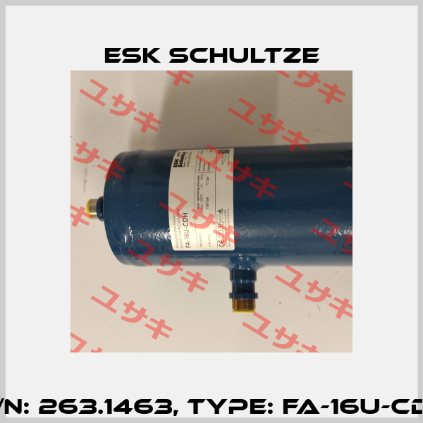 P/n: 263.1463, Type: FA-16U-CDH Esk Schultze