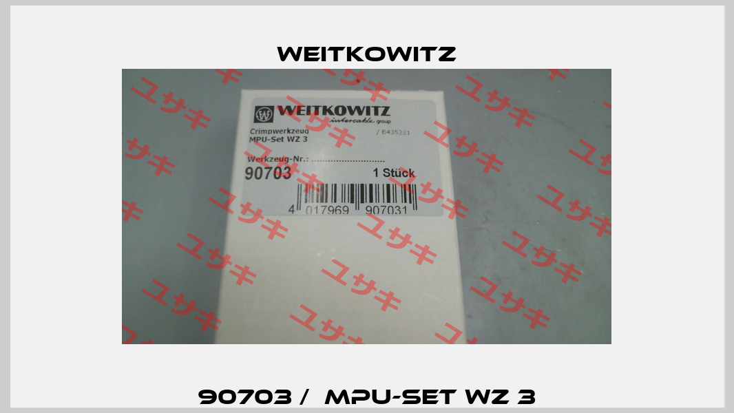 90703 /  MPU-Set WZ 3 WEITKOWITZ