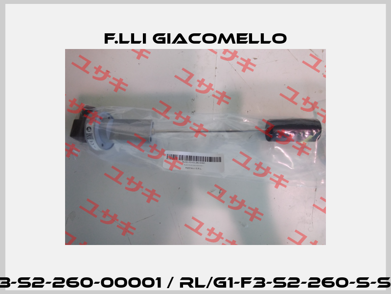 RL/G1-F3-S2-260-00001 / RL/G1-F3-S2-260-S-S-S-S-S-1 F.lli Giacomello