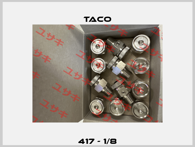 417 - 1/8 Taco