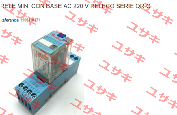 1908110171 SERIE QR-C AC 220 Comat Releco