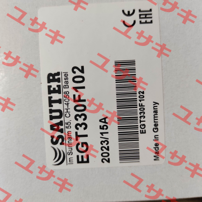 EGT330F102 Sauter