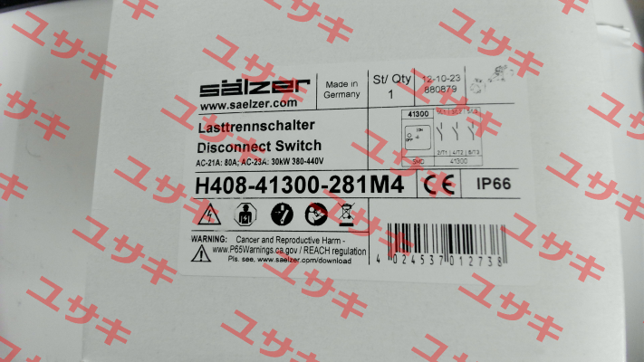 H408-41300-281M4 Salzer