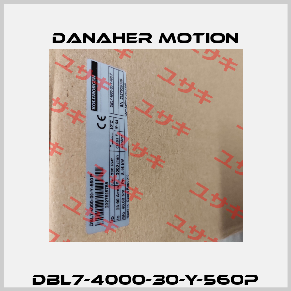 DBL7-4000-30-Y-560P Danaher Motion