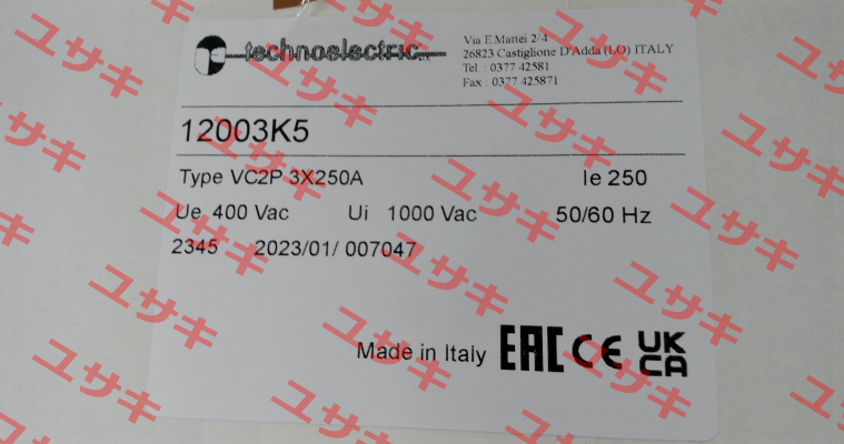 12003K5 Technoelectric